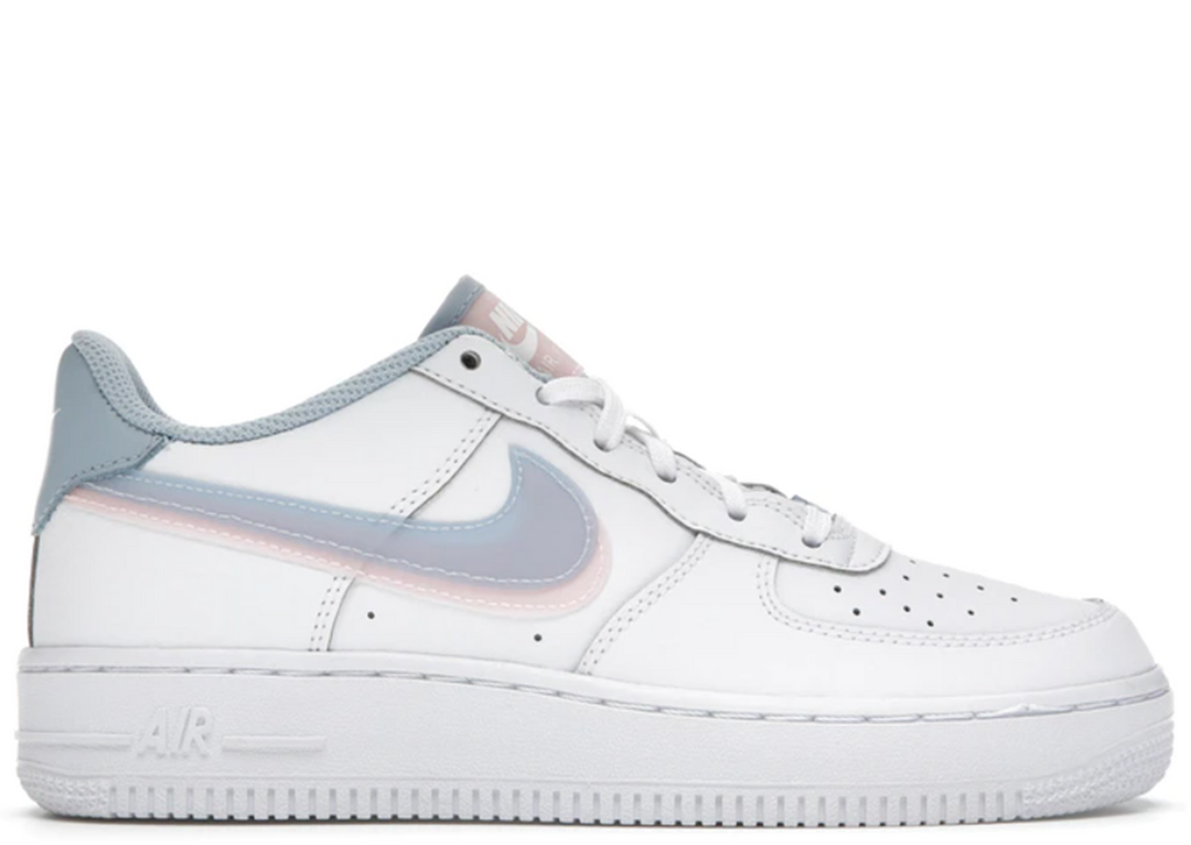 Nike Air Force 1 Low LV8 Double Swoosh Light Armory Blue - Undefined Market - Undefinedmarket.dk